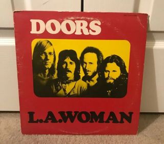 The Doors L.  A.  Woman Vinyl Lp Eks 75011 1971 Elektra Records York