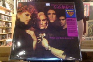 The Cramps Songs The Lord Taught Us Lp 200 Gm Black Vinyl
