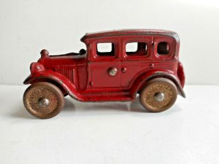 A.  C.  Williams Cast Iron Ford Model A Sedan Toy Car 1920s 30s