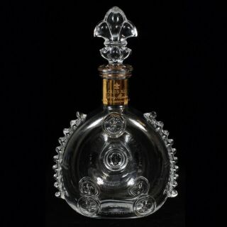 Remy Martin Louis Xiii Cognac Decanter Baccarat Crystal Bottle With Stopper