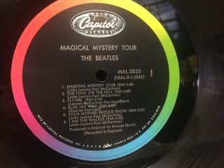 THE BEATLES - Magical Mystery Tour - 1967 - Capitol Label - Mono (W/Booklet) 4