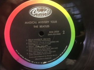 THE BEATLES - Magical Mystery Tour - 1967 - Capitol Label - Mono (W/Booklet) 5