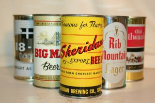Sheridan Export Beer 12 Oz.  Flat Top - Sheridan Brewing Co. ,  Sheridan,  Wyo.
