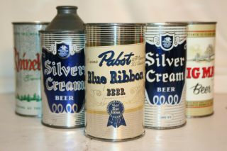Pabst Blue Ribbon Beer 12 Oz Irtp Flat Top - Pabst Brewing Co. ,  Milwaukee,  Wi.