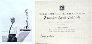 Wernher Von Braum Rocket Pioneer Saturn 5 & V - 2 Rocket Autograph Signed Document
