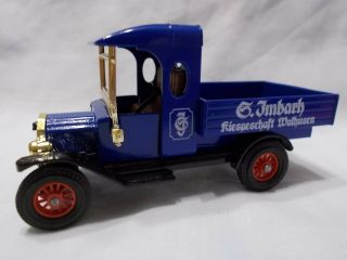 MATCHBOX MODELS OF YESTERYEAR Y12 - 3 1912 MODEL T PICK UP IMBACK ISSUE 3 2
