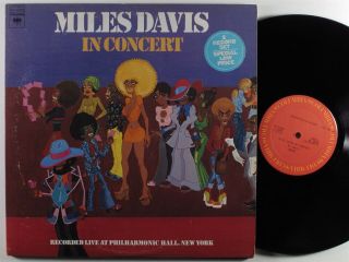 Miles Davis In Concert Columbia 2xlp Nm Gatefold