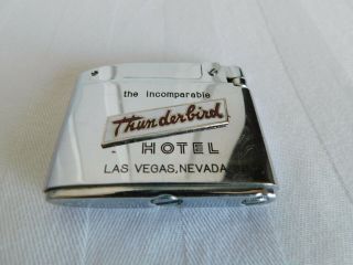 Rare Vintage Thunderbird Hotel Casino Las Vegas Nevada Lighter