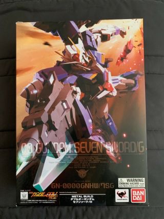 Metal Build Bandai Gundam Seven Sword/g 00 Raiser