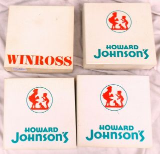 4 Vintage 1992 1973 Winross Howard Johnson 