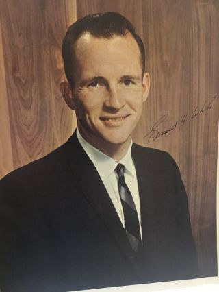 Edward White Ii Signed Photo Nasa Astronaut Died In Training Apollo 1