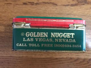 2 Decks of Vintage Golden Nugget Gambling Hall Playing Cards in Tin 5