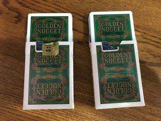 2 Decks of Vintage Golden Nugget Gambling Hall Playing Cards in Tin 7