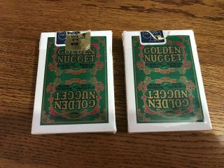 2 Decks of Vintage Golden Nugget Gambling Hall Playing Cards in Tin 8