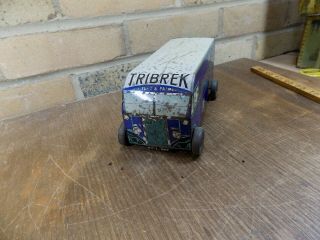 Scarce Huntley & Palmer Tribrek Delivery Truck Biscuit Tin c1937 Toy 3