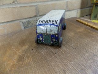 Scarce Huntley & Palmer Tribrek Delivery Truck Biscuit Tin c1937 Toy 4