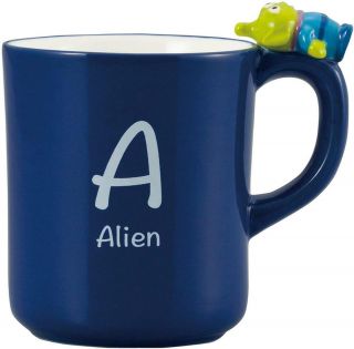 Disney Pixar Mascot Mug Alien Toy Story Ceramic Coffee Cup Lovely Cute Gift