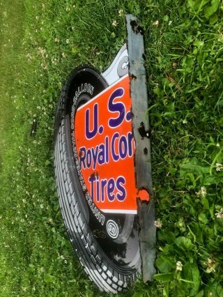 US Royal Cord Tire Sign 3