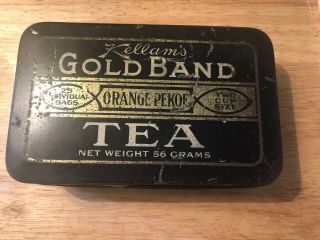 Kellam’s Gold Band - Orange Pekoe Tea Tin