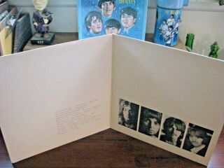 THE BEATLES - 1968 WHITE ALBUM (0025361) - COMPLETE - UNPLAYED VINYL 3