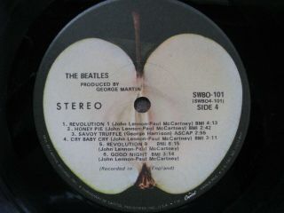 THE BEATLES - 1968 WHITE ALBUM (0025361) - COMPLETE - UNPLAYED VINYL 9