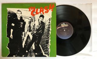 The Clash - Self Titled - 1979 Us 1st Press Album Je 36060 Vg,  Ultrasonic