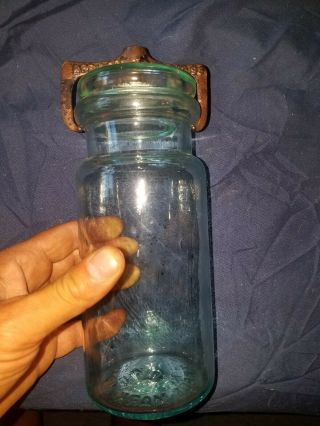Rare Variant Jp Barstow Sun Canning Jar