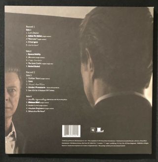 David Bowie Nothing Has Changed Vinyl LP Greatest Hits 2 Records NEAR - 2