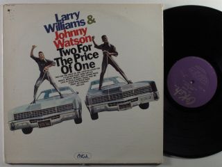 Larry Williams/johnny Watson Two For The Price Of One Okeh Lp Vg,  /vg,