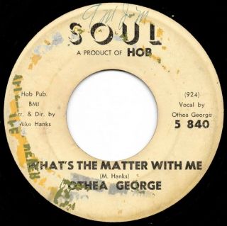 Northern Soul R&b 45 Othea George What 