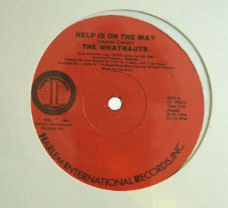 Funk 12 " - The Whatnauts - Help Is On The Way 1981 Hir Soul Groove Og
