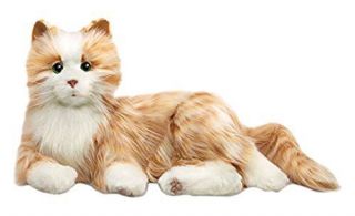 Hasbro Joy For All Orange Tabby Cat Mimic Real Kitty Cats Pet Companion All Ages