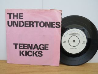 The Undertones Teenage Kicks Vibrations Pink Sleeve Near Diy Punk
