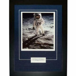 Buzz Aldrin Signed Apollo 11 Moon Landing " Signature Series " Frame - Jsa