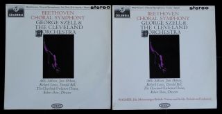 Beethoven: Symphony No.  9 - George Szell Columbia SAX 2512 / 2513 ED1 2LP 2