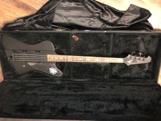 Nikki Sixx Signature Epiphone Blackbird Electric Bass W/ Gibson Hard Shell Case