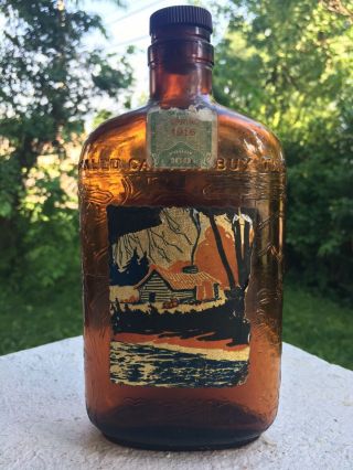 1916 Broad Ripple Medicinal Whisky Swastika Cap LOOK Louisville Kentucky 9