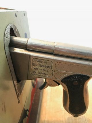 ABT 1946 Challenger Gun Target Shooting Penny Tabletop Arcade Great 10