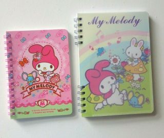 Sanrio 2pc My Melody Notebooks