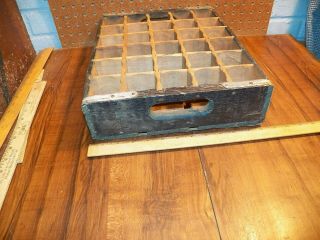 Vintage GRAPETTE SODA 30 Bottle Wood Crate/ Case 3