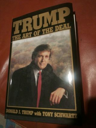 President Donald J.  Trump Signed Official 2016 Election Edition Art Of The Deal