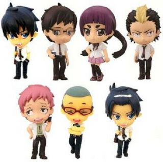 Ao No Blue Exorcist Chibi Kyun - Chara Mini Figure Set Of 7 Official Authentic