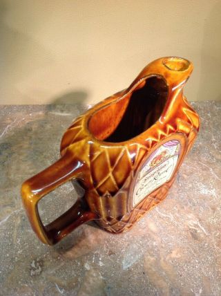 Vtg.  Seagram ' s And Sons Limited Crown Royal Pitcher Waterloo,  Ontario,  Canada 7