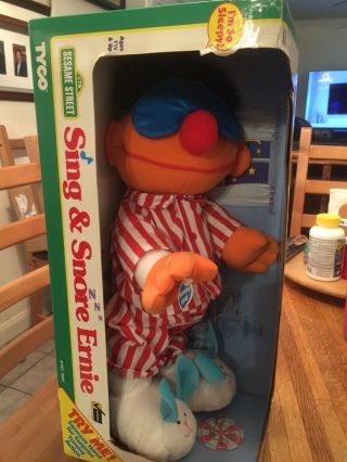 Sesame Street Doll Sing & Snore Ernie 2