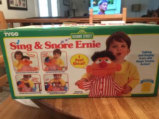 Sesame Street Doll Sing & Snore Ernie 5