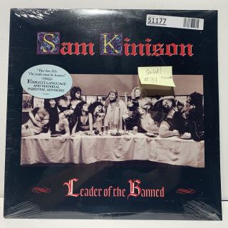 Sam Kinison Leader Of The Banned - Warner Bros 126073 Comedy Lp