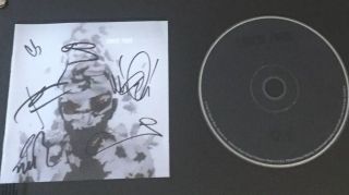 Linkin Park Chester Bennington Band Signed Living Things Cd Authentic