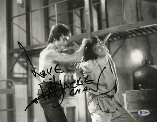 Jackie Chan Signed 11x14 Photo Authentic Autograph Beckett Bas 3 Bruce Lee