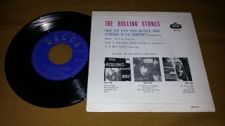 The ROLLING STONES Let ' s Spend The Night Together 1967 PORTUGAL EP 3