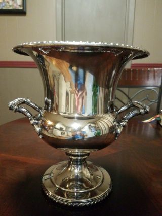 Vintage Silver Plated Ice Bucket - Champagne/wine